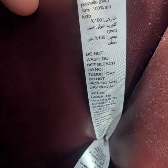 Rachel Zoe Burgundy tote shoulder bag minimalist large spacious versatile - Picture 12 of 15